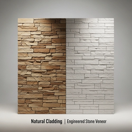 Natural Stone Cladding vs. Engineered Stone Veneers: Key Differences and Best Uses in Australia